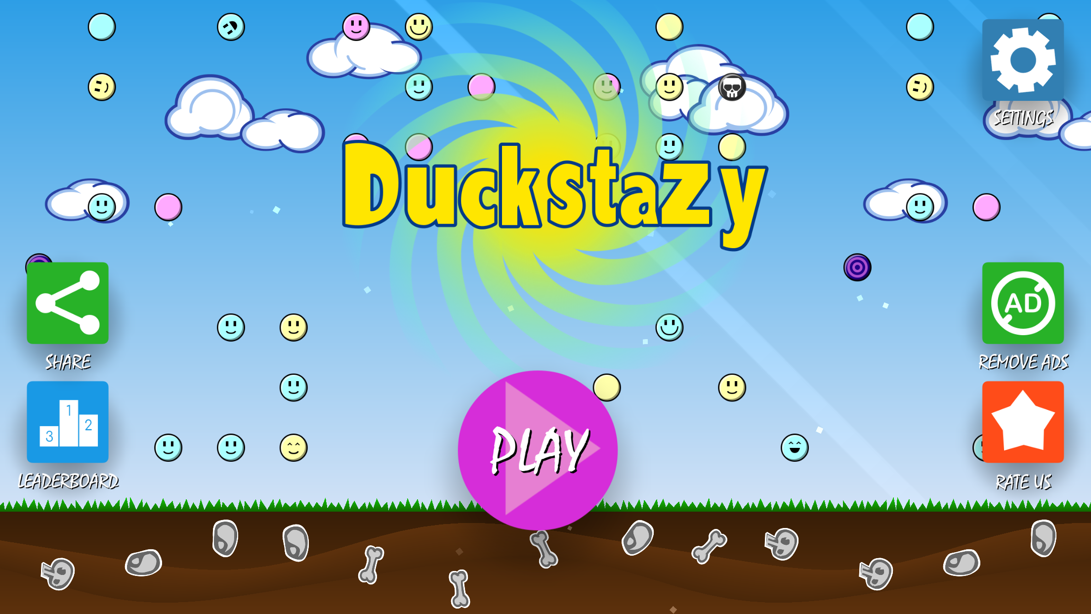 Duckstazy - Jumping Duck Adventure Game | Time-Killer Fun  screenshot