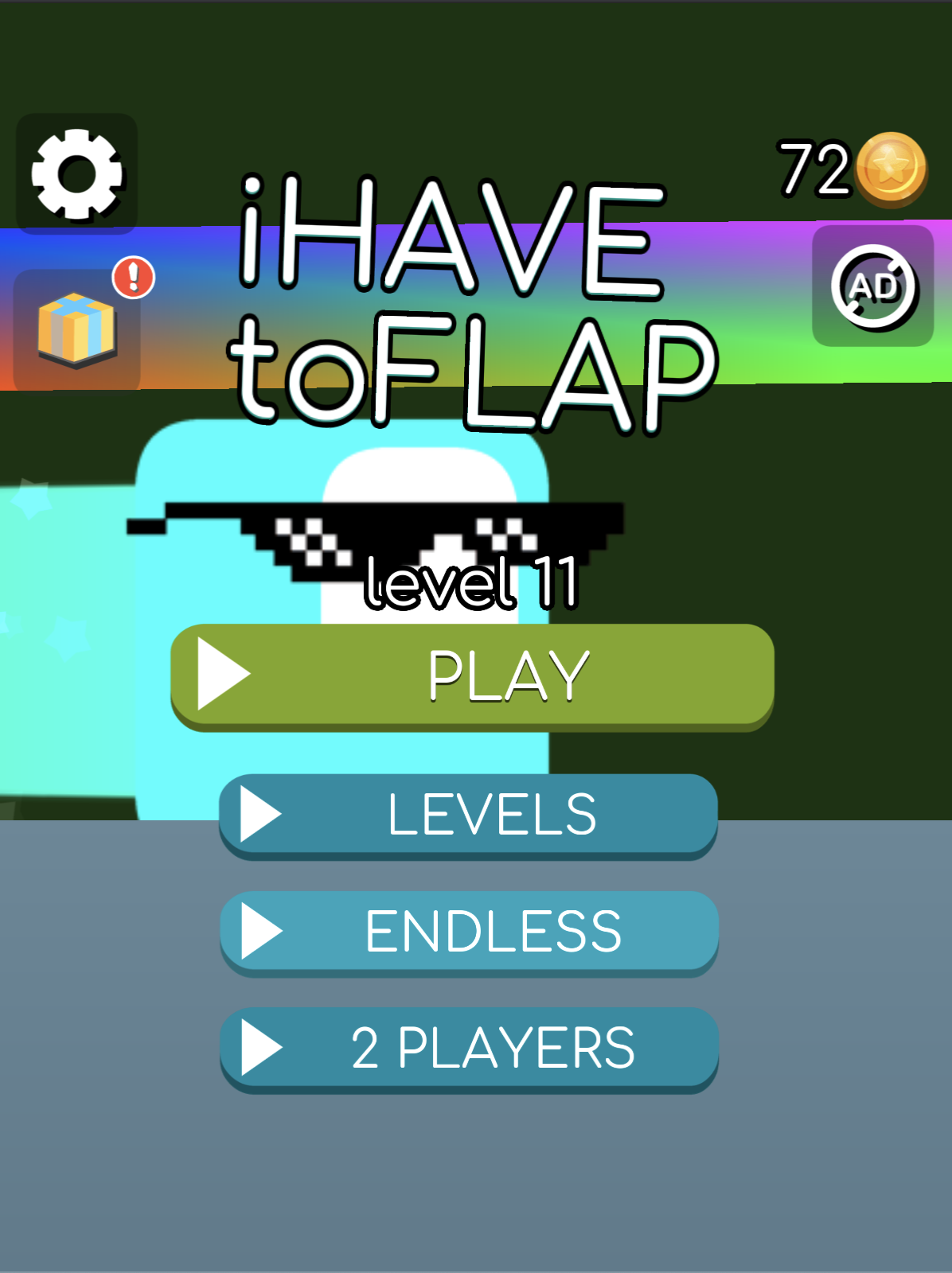 I Have To Flap - Split-Screen Infinite Runner | Arcade Fun Game  screenshot